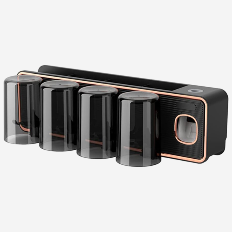 Dozownik pasty do zębów - organizer na szczoteczki