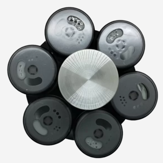 Organizer na przyprawy obrotowy 6 słoiczków