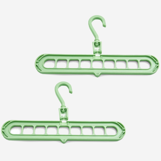 Organizer na wieszaki do szafy – oszczędzacz miejsca 2 szt.