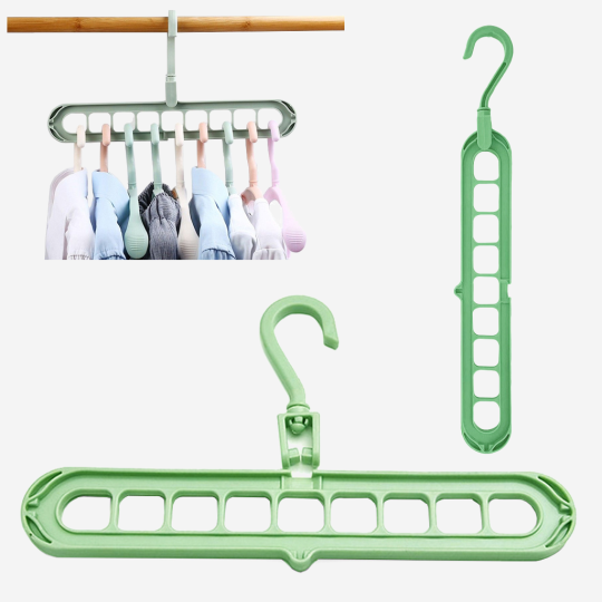 Organizer na wieszaki do szafy – oszczędzacz miejsca 2 szt.