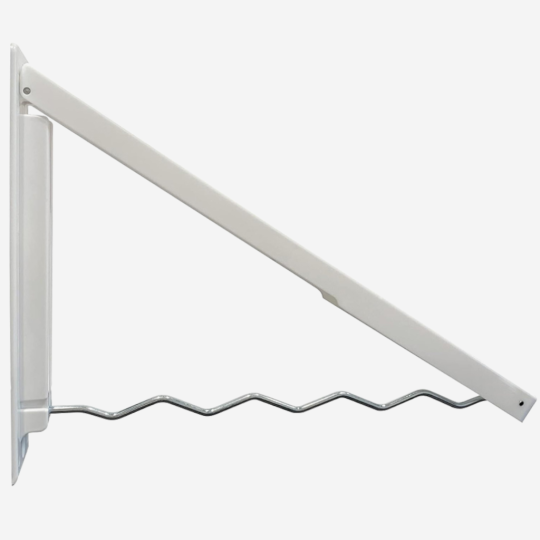 Składany wieszak na ubrania - organizer ścienny 6 haczyków