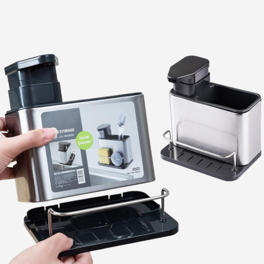 Dozownik do płynu do naczyń - organizer do zlewu