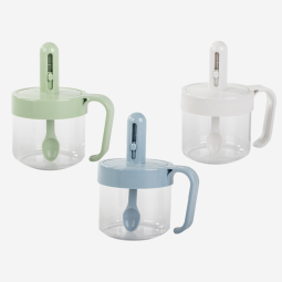 Pojemnik kuchenny z łyżeczką na przyprawy i produkty sypkie