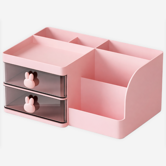 Organizer z szufladami i przegrodami