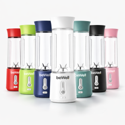 Bezprzewodowy blender przenośny beWell 500ml USB-C