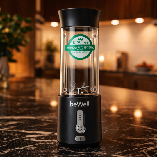 Bezprzewodowy blender przenośny beWell 500ml USB-C