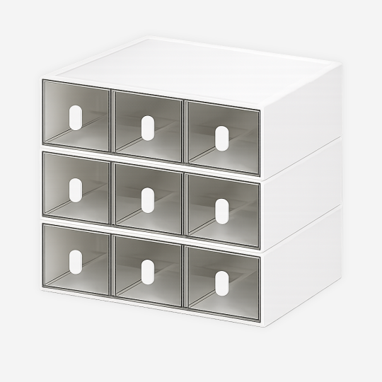 Organizer z szufladkami do przechowywania