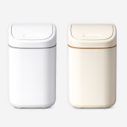 Mini kosz na śmieci z klapką 2L - mały kosz do łazienki, biura