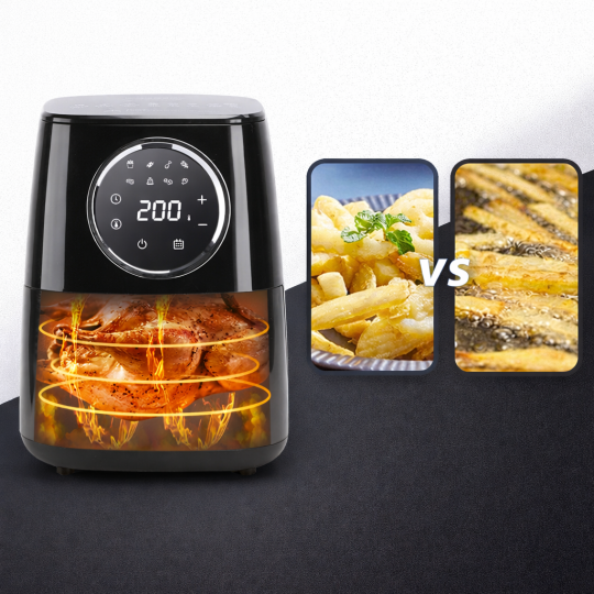 Frytkownica beztłuszczowa Aigostar 4,2L - Air Fryer 1400W