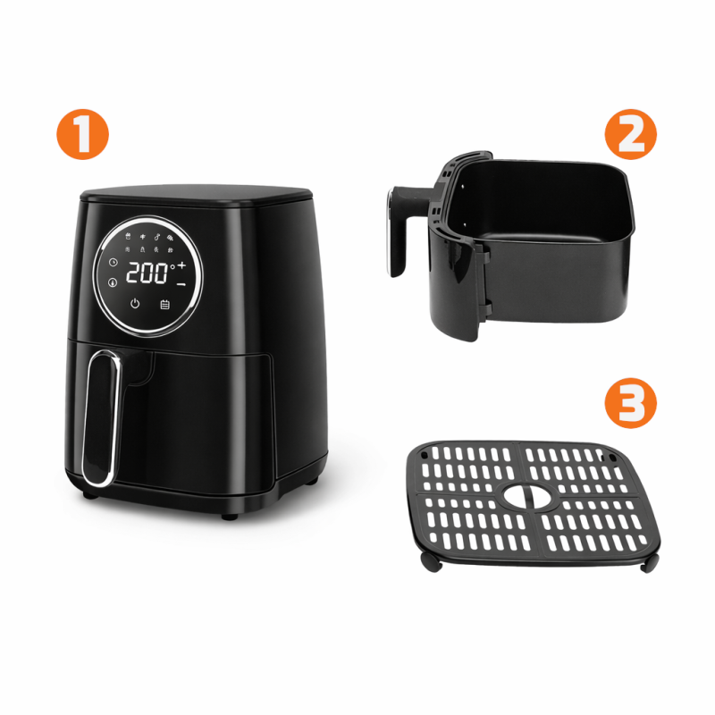 Frytkownica beztłuszczowa Aigostar 4,2L - Air Fryer 1400W