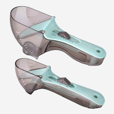 Regulowana łyżeczka kuchenna - miarka do odmierzania