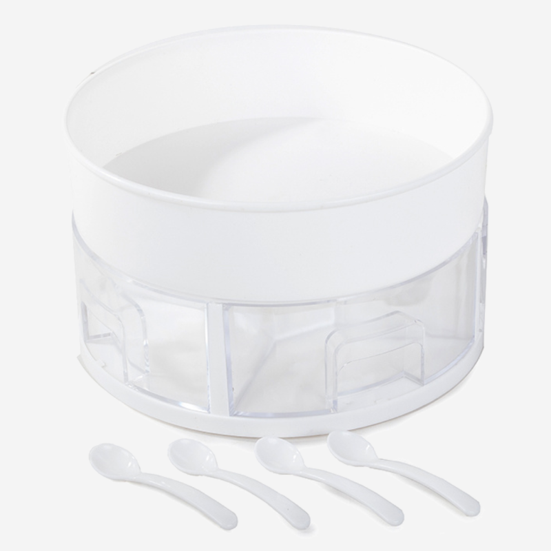 Organizer obrotowy na przyprawy z szufladkami